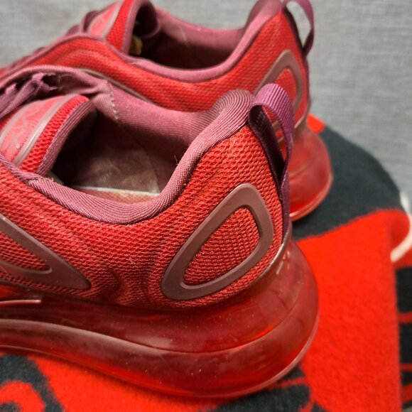 %Size 12 Men Nike Air Max 720 Night Maroon AO2924-601 Sneakers / A 27 main image 12